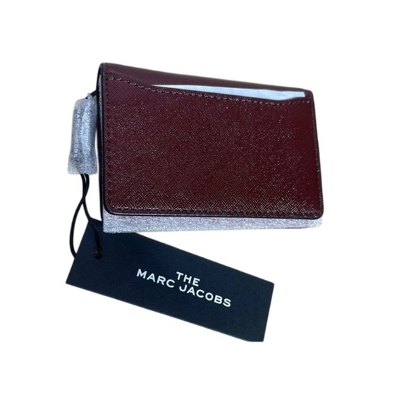 Marc Jacob’s Snapshot Black Leather Card Holder NWT - Picture 2 of 4